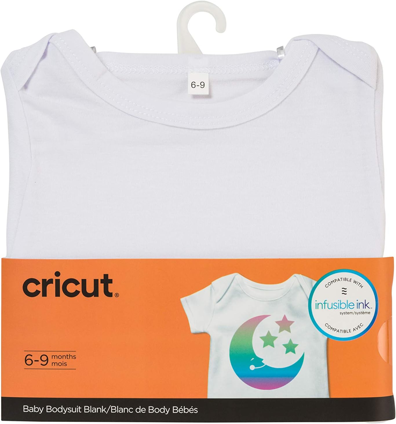 Cricut Baby Bodysuit Blank, 6-9 Months