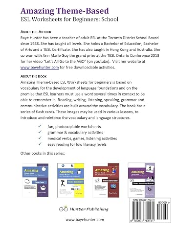 Amazing Theme-Based ESL Worksheets for Beginners. Theme: School