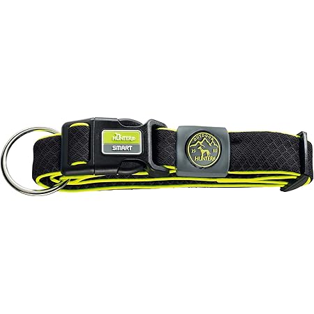 Amazon Hunter ハンターマウイバリオプラスメッシュカラー 犬 ペット用 首輪 カラー L ブラック Hunter ベーシック首輪 通販