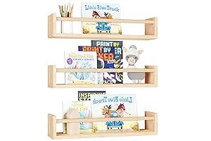 Fixwal wall mount book shelf for Nursery or any room