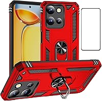 Vista 90 de Funda para Xiaomi redmi Note 10 Pro con protector de pantalla, ajuste delgado, protección militar, a prueba de golpes, funda trasera para Redmi Note