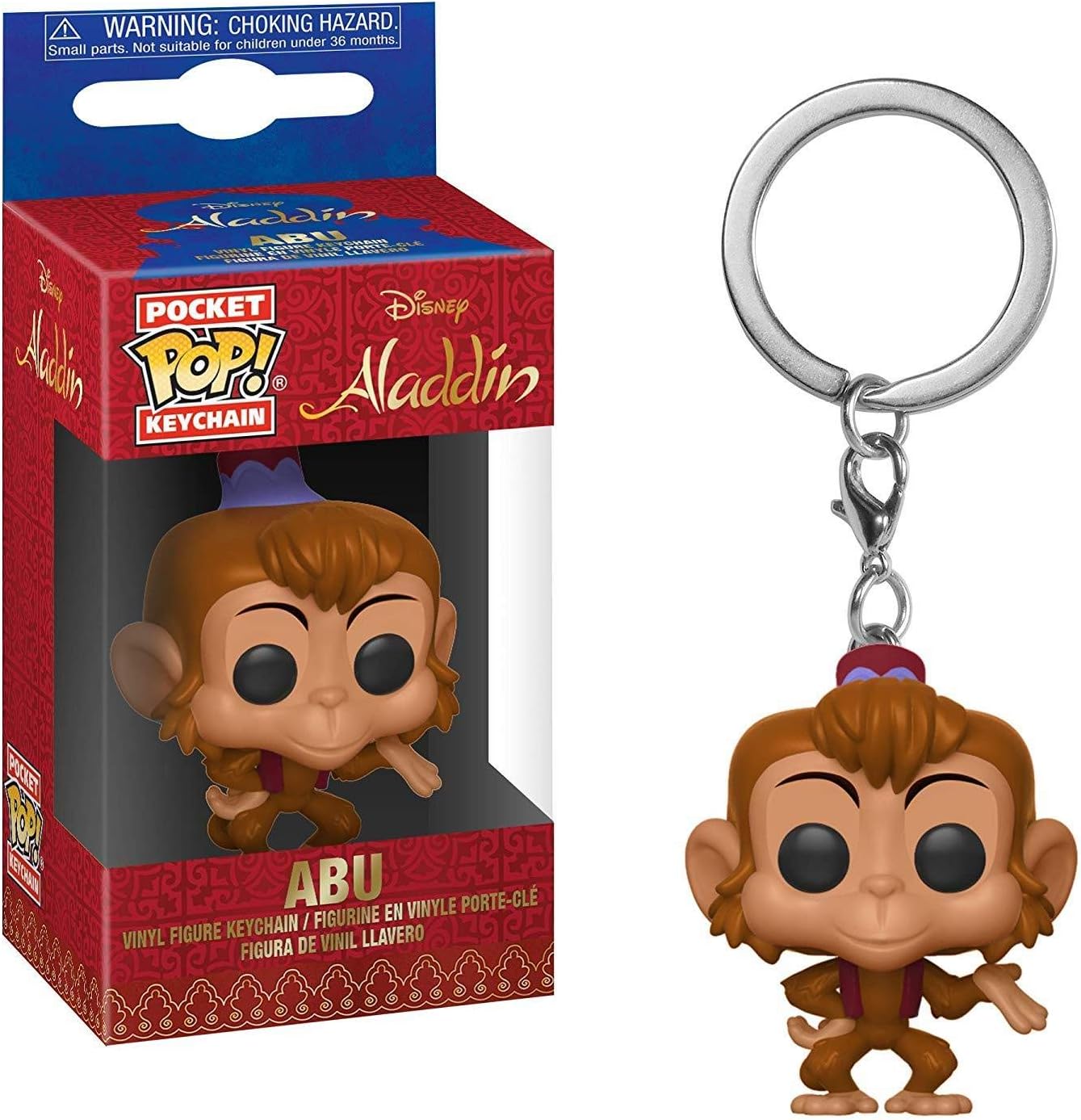 FunkoPocket POP! Keychain, Disney: Aladdin, Abu