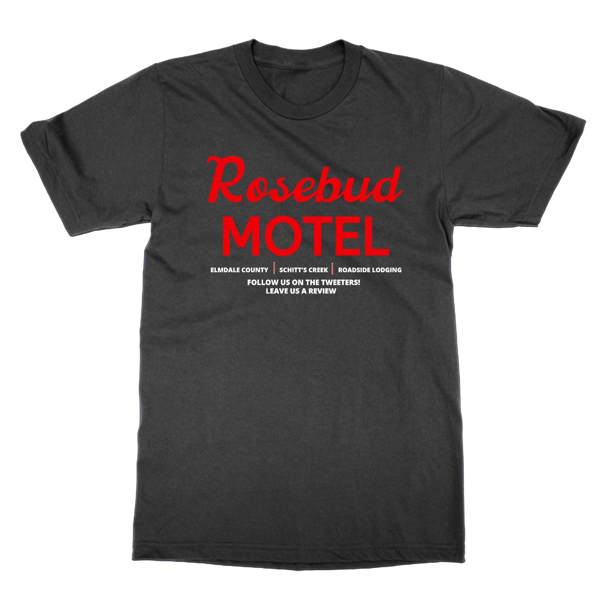 Cliquewear Black Rosebud Motel T-Shirt (, M)