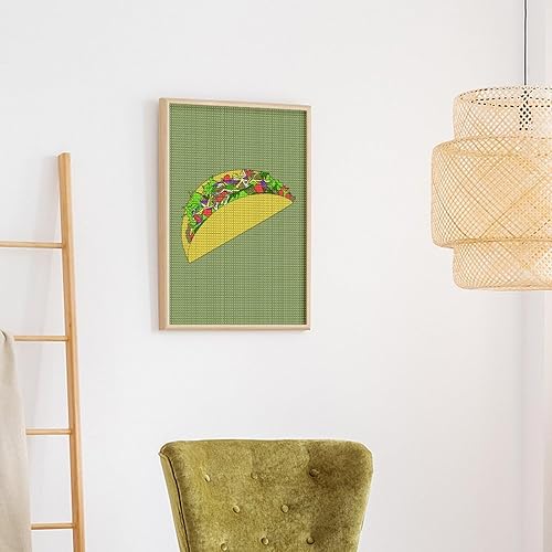 Miniatura 4 de Taco Diamond Art Painting Kits Full Square Drill DIY Picture Art Crafts for Home Wall Decor