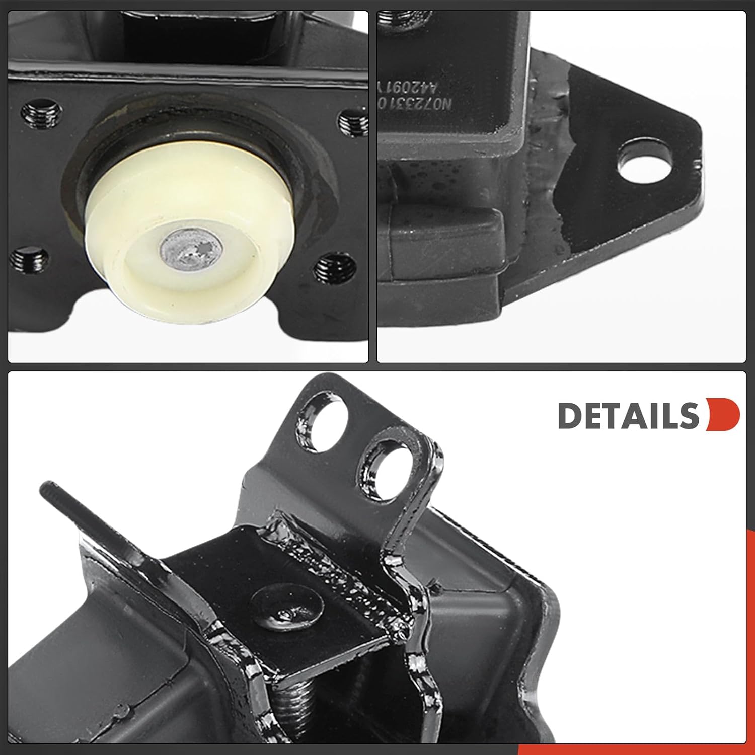 A-Premium 3PCS Engine Motor Mount and Transmission Mount Kit Compatible with Toyota Tacoma 2012 2013 2014 2015 2.7L, RWD, Automatic Transmission Only
