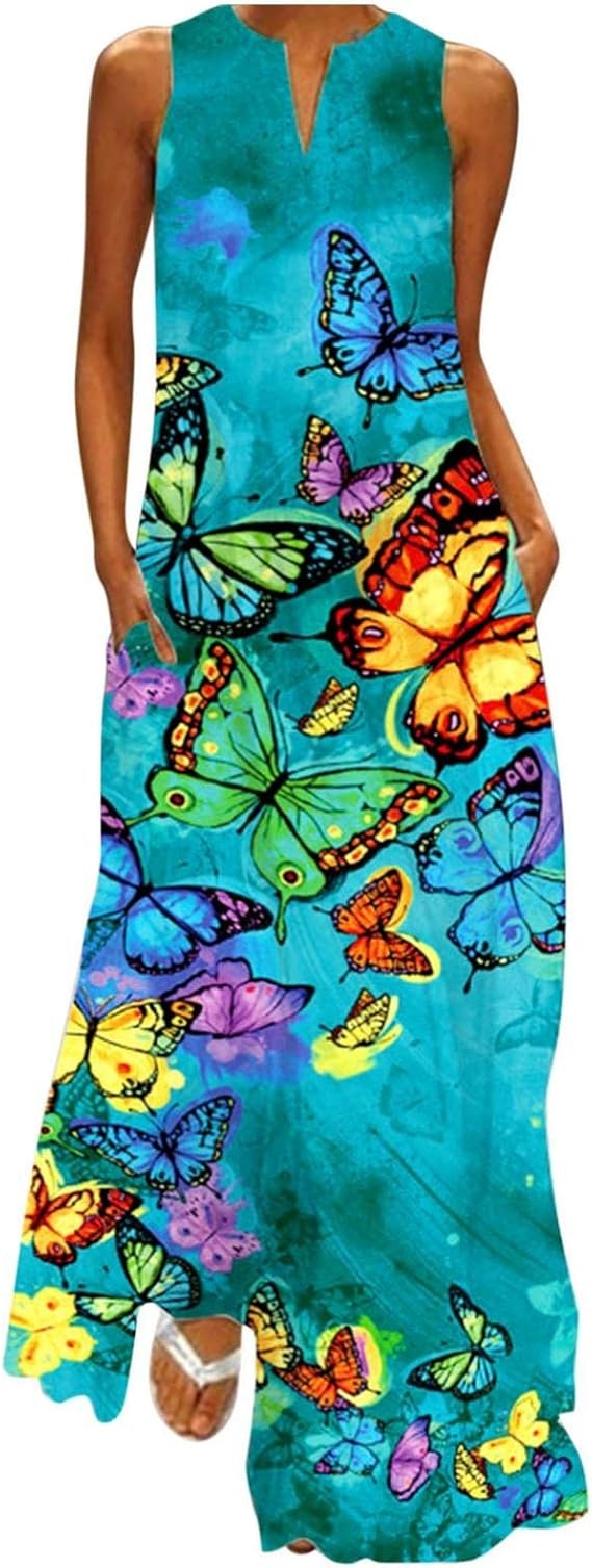 Amazon Co Jp ワンピース レディース きれいめ セクシー 花柄 マキシ ロングワンピース 袖なし おしゃれ Vネック ロング丈 ロングドレス ノースリーブ マキシワンピース 旅行 二次会 パーティー イブニングドレス お出かけ 通勤通学 お呼ばれ 春 夏 秋 冬 シューズ バッグ