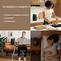 Vista 6 de Purificadores de aire LEVOIT para dormitorio y hogar, AHAM VERIFICADO, filtro 3 en 1 con esponja de fragancia para un mejor sueño, filtra humo