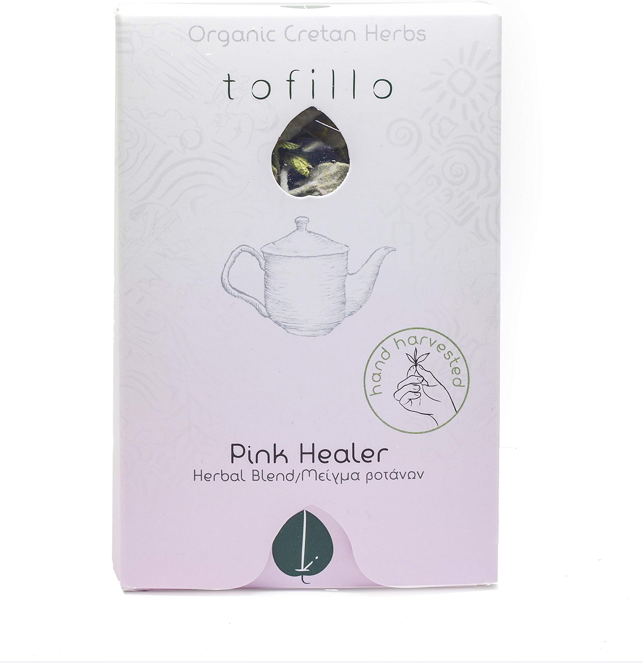 To Fillo Pink Healer Organic Cretan Herbal Blend, 9g (Pack of 4)