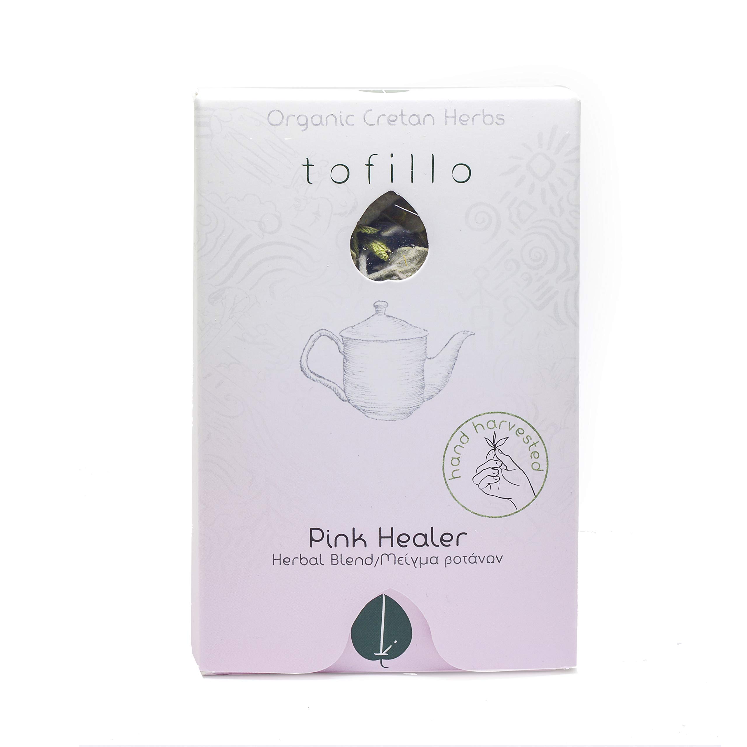 To Fillo Pink Healer Organic Cretan Herbal Blend, 9g (Pack of 4)