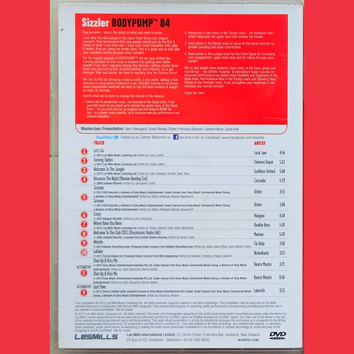レズミルズ　ボディパンプDVD CD 84-97 Amazon.co.jp: ボディパンプ 84 CD DVD LESMILLS BODYPUMP レスミルズ