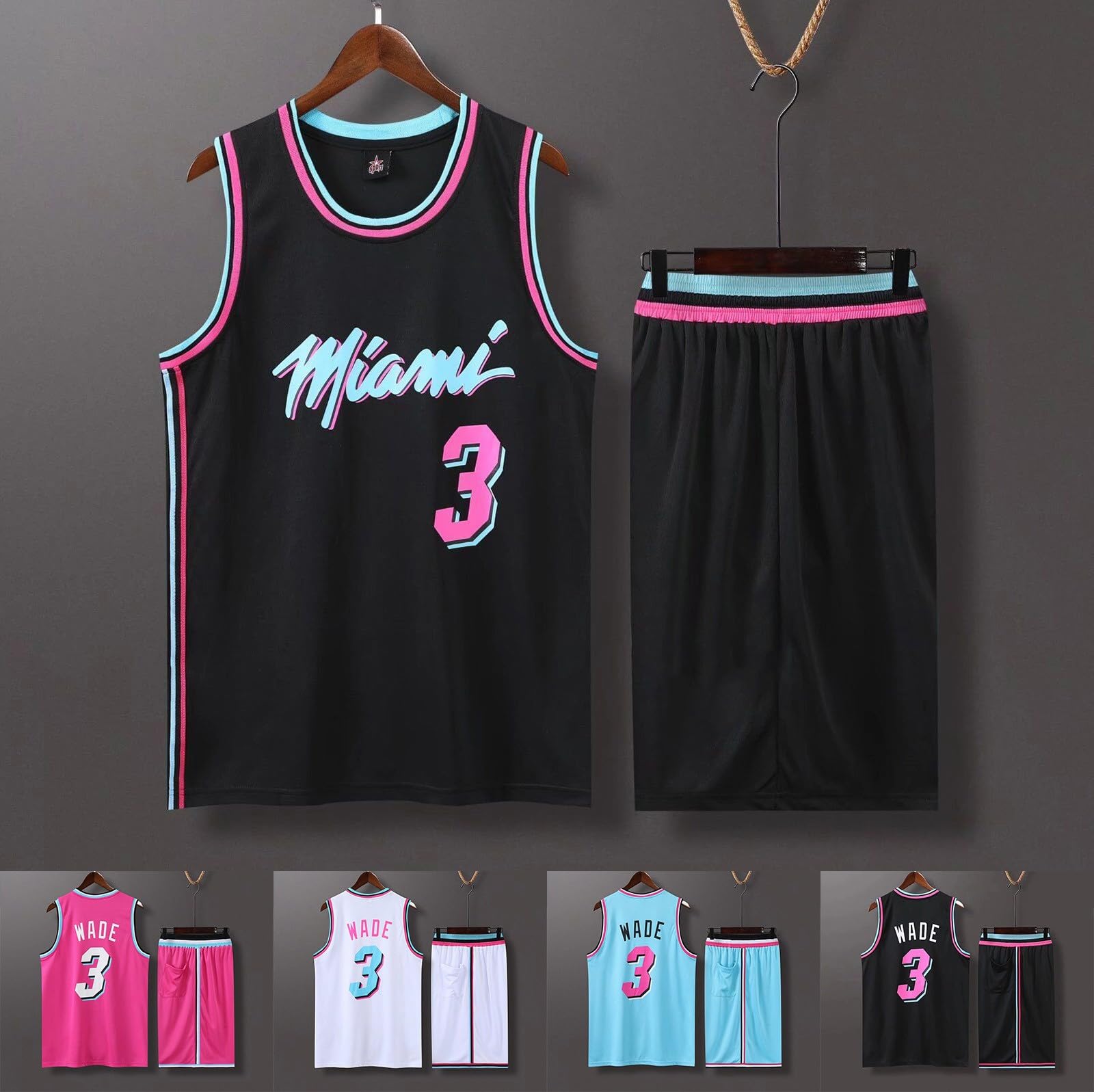 2 Stücke Basketball Trainings Ärmellos Trikot und Shorts, Basketball Kleidung Kinder/Erwachsene, Perfekt für Spiele & Freizeit