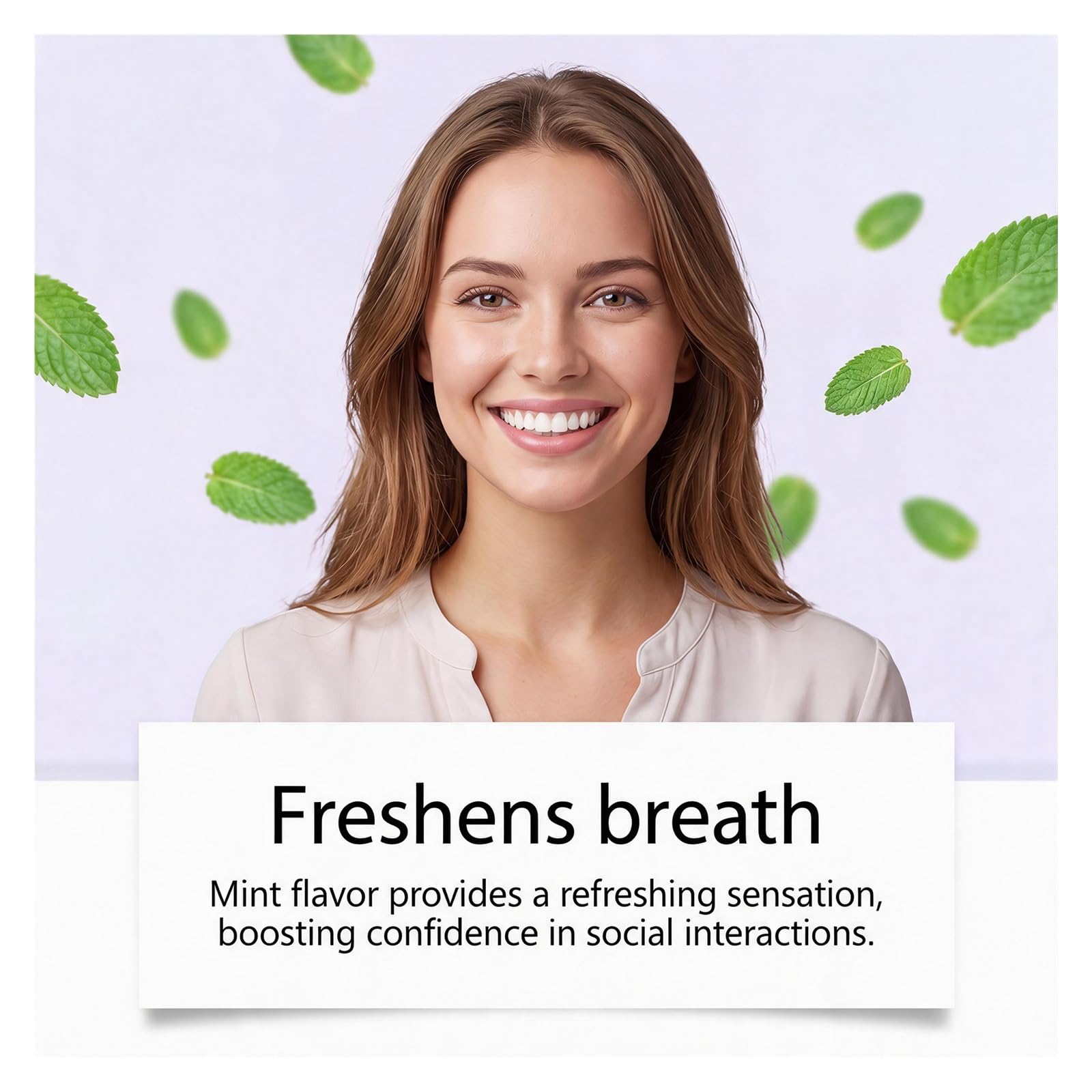 Purple Fresh Breath Mundwasser 200 ml (20 Streifen) | Langanhaltend frischer Atem(2pcs)