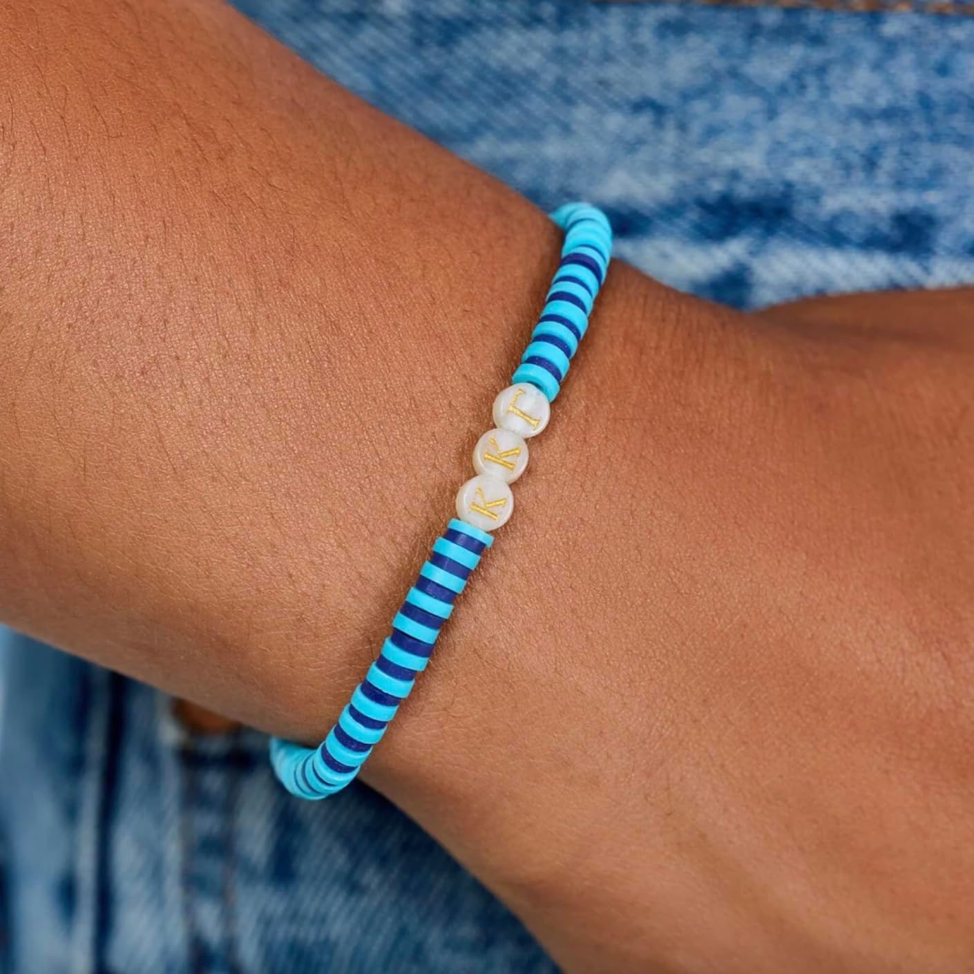 Pura Vida Bracelet - Kappa Kappa Gamma Merch - Sorority Stretch Bracelets