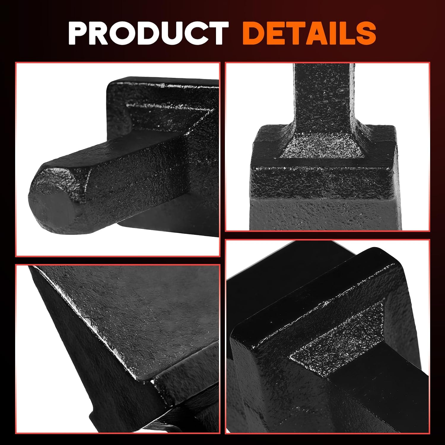 3/4 inch Blacksmith Anvil Hardy Cutter Tool Forge Tool Shank Cutter