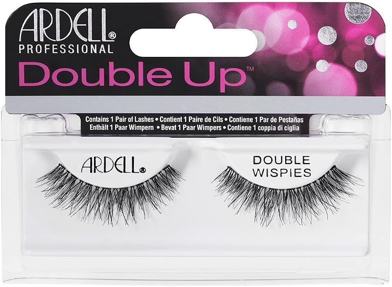 Cílios postiços Ardell Double Up Double Wispies, volume extra, 1 unidade