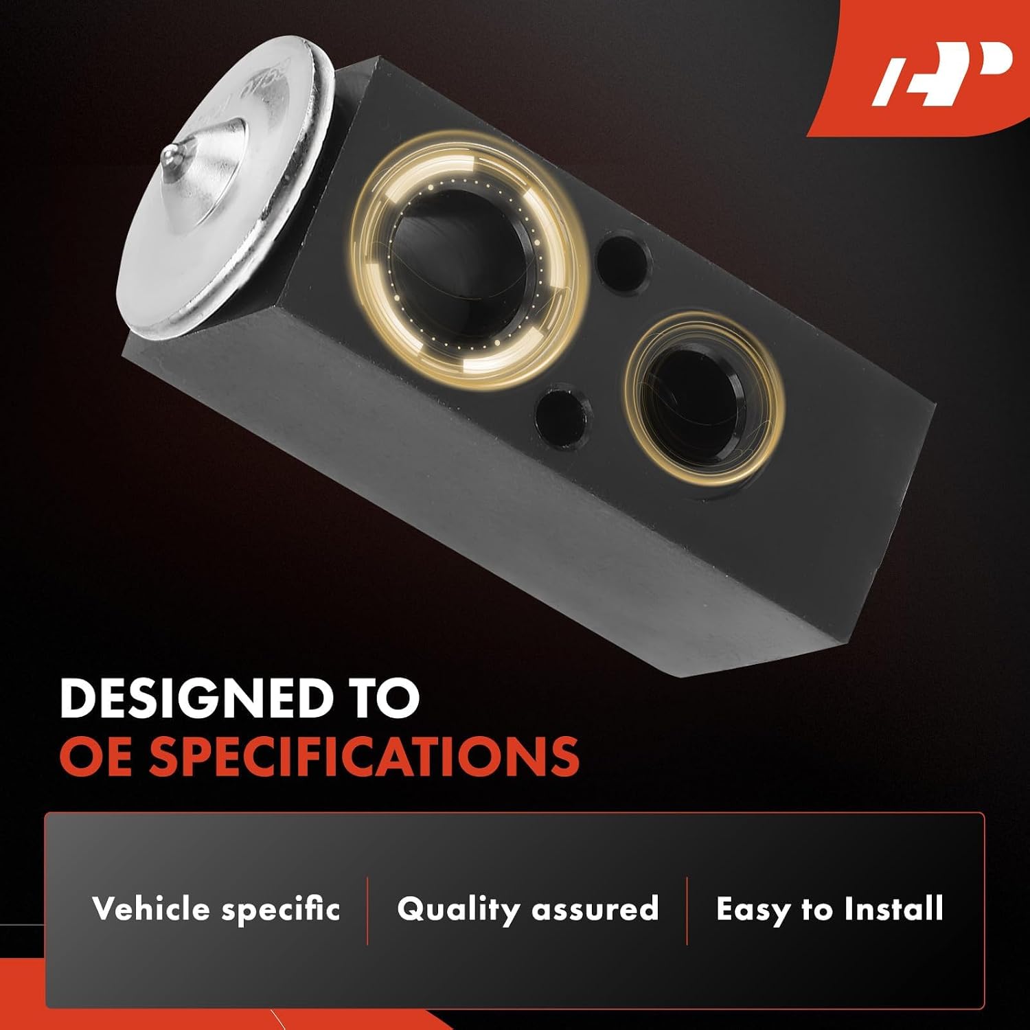 A-Premium AC Expansion Valve Compatible with Pontiac Solstice 2007-2009 2.0L, Solstice 2006-2009 2.4L & Saturn Sky 2007-2010 2.0L/2.4L, Gas