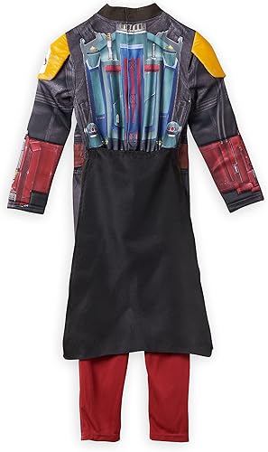 Miniatura 4 de STAR WARS Disfraz de Boba Fett para niños, el libro de Boba Fett