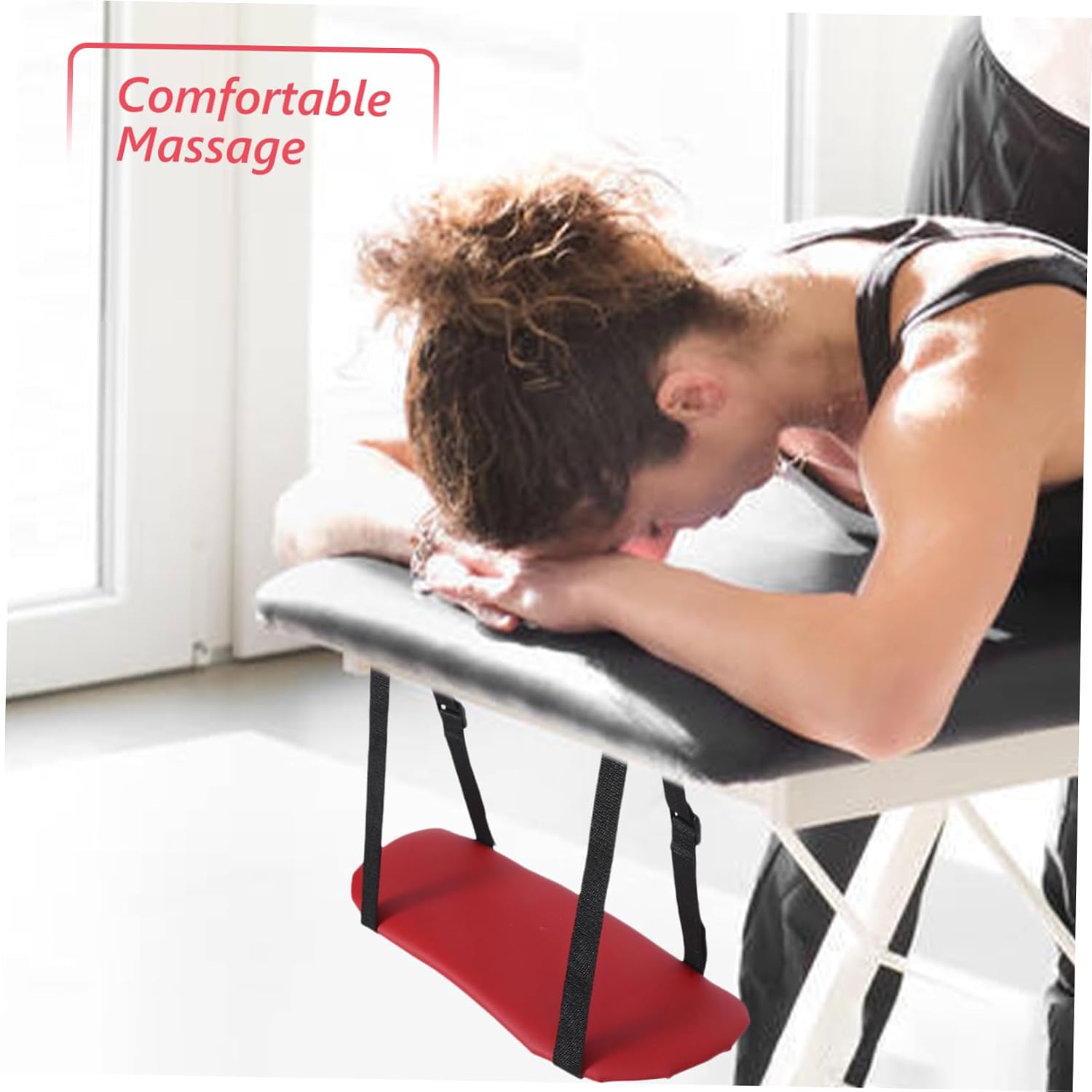 COLLBATH Massage Bed Armrest Support Comfortable Arm Rest Pillow for Massage Table Easy to Use Armrest Extension