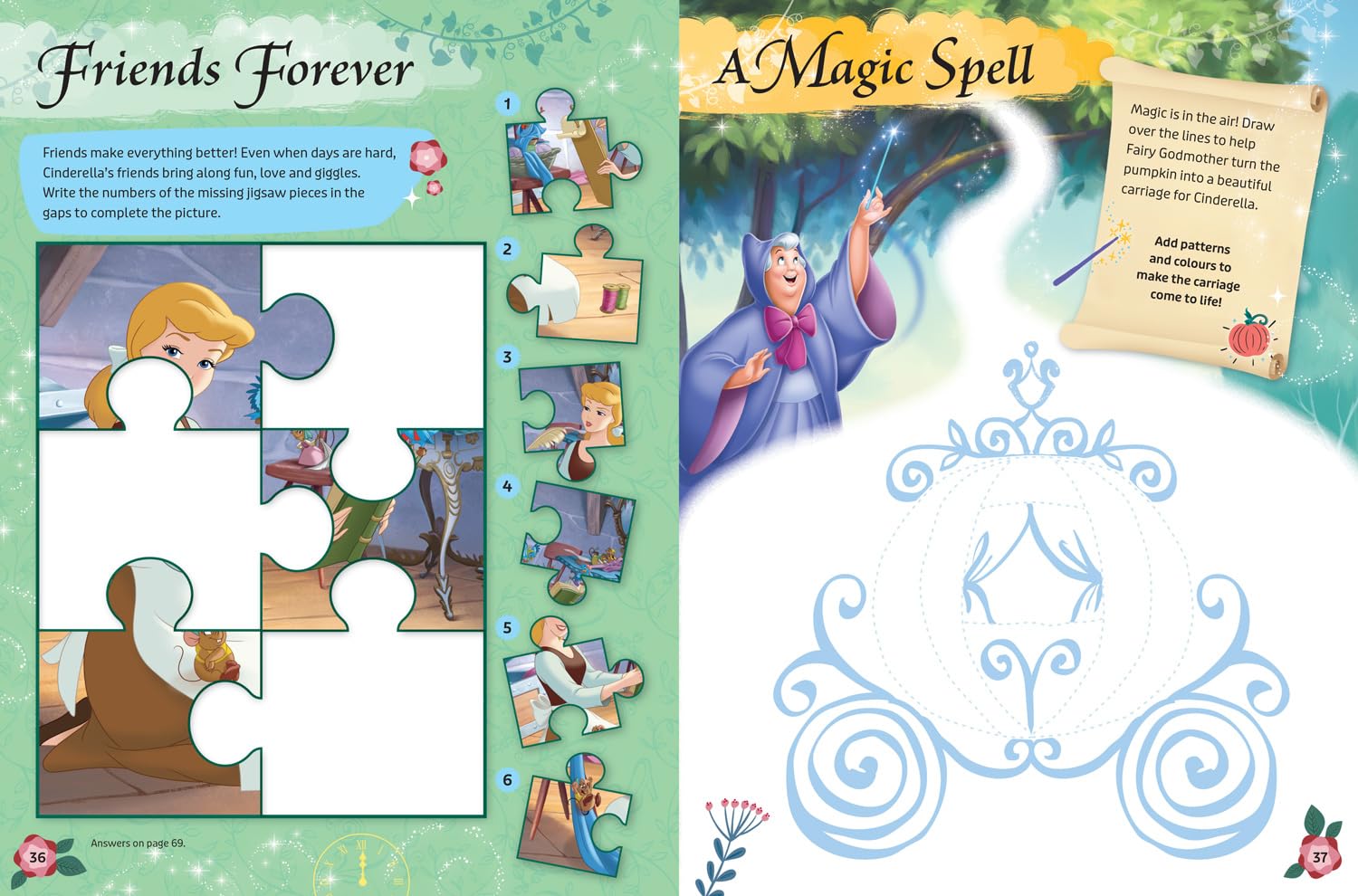 DISNEY PRINCESS ANNUAL 2025: Experience the magic of Disney Princess with entertaining illustrated stories and lots of fun activities, it’s a great gift for all fans!