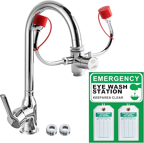 Miniatura 7 de Lionshop Etiqueta de registro de inspección resistente, registro de prueba de ducha de emergencia Legend y lavado de ojos, etiqueta de inspección de