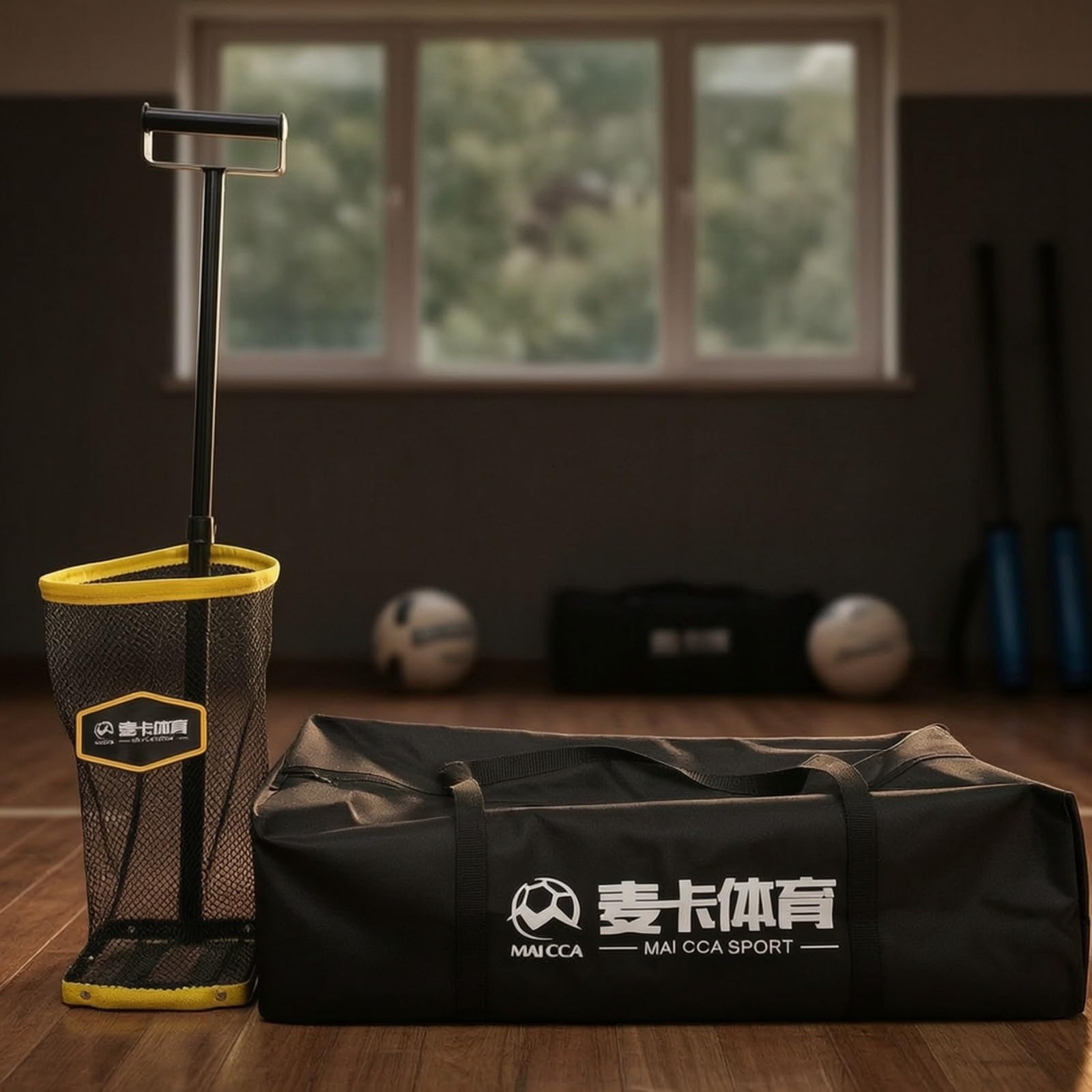Amagogo Raccoglito Palline da Golf con Asta lescopica Ergonomico Pallinaro lescopico Compatto Recuperapalline per