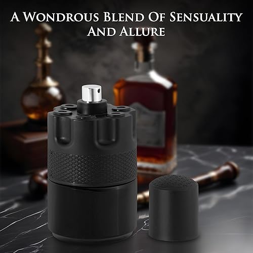 Miniatura 8 de URBAN COLLECTION Azura Noir Intense Eau De Parfum para hombres 3.4 fl oz – Cardamomo y notas terrosas – Base de vainilla bourbon – Larga duración