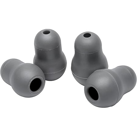 3M Littmann 40002 Stethoscope Spare Parts Kit, Snap Tight Soft-Sealing Ear-Tips, Large and Small, Grey