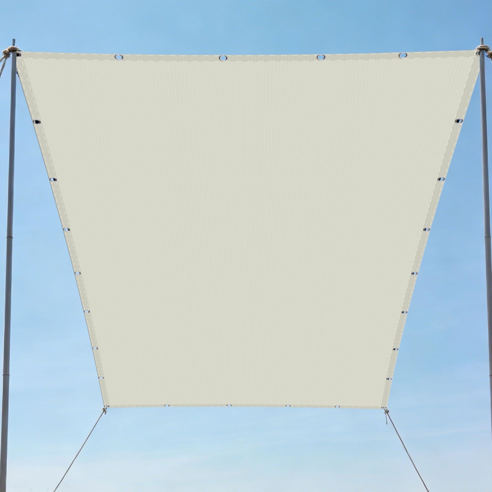 Toile ombrage imperméable pour éviter la pluie et la chaleur sur la terrasse 260x350