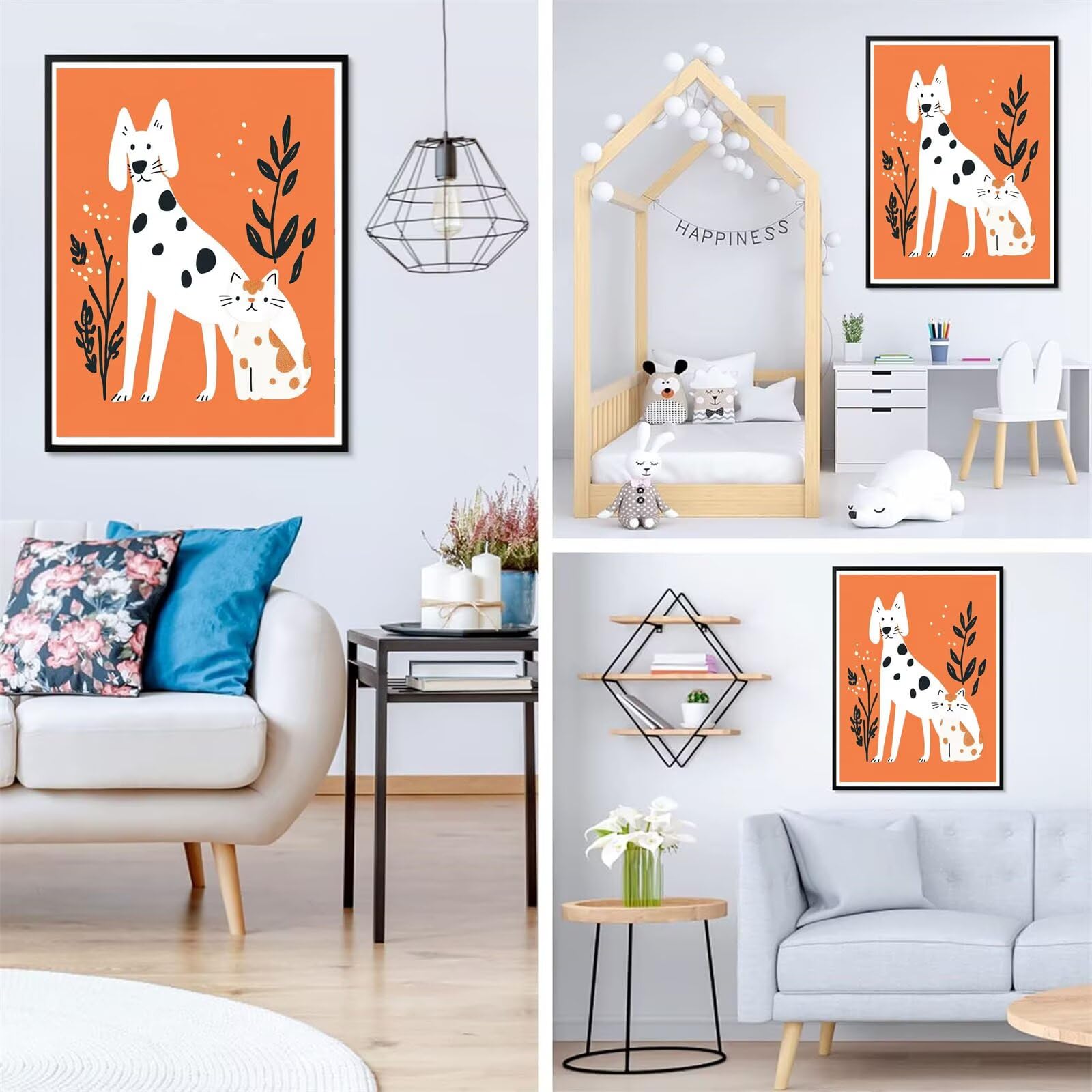 Diamentowa sztuka z trawą dla psa, zestawy artystyczne dla dorosłych, 5D, DIY, haft krzyżykowy, rękodzieło dla dorosłych, dekoracje świąteczne, hobby dla dorosłych kobiet, prezenty do dekoracji pokoju