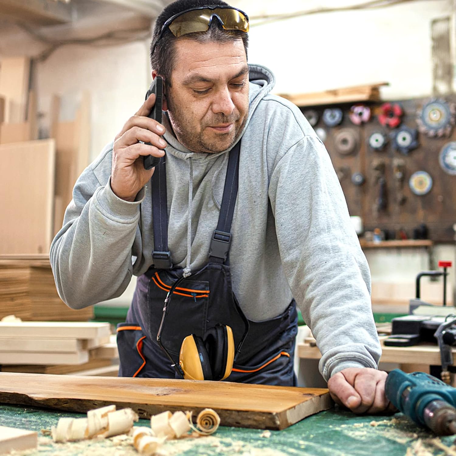 Mitywah Waterproof Case for iPhone 14, Heavy Duty Shockproof Case with Built-in Screen Protector, Full Body Underwater Protective Metal Case 6.1 inch, Black - Image 9