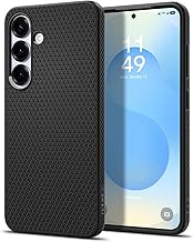 Spigen Liquid Air Designed for Galaxy S25 Plus Case 2025 [No Magnet Ring], [Military-Grade Protection] - Matte Black | Designed for, 2025, No Magnet Ring