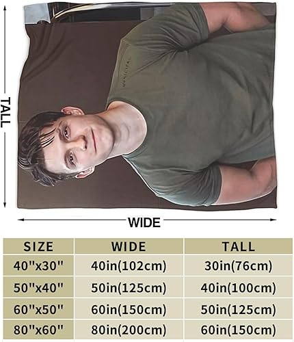 Miniatura 3 de Tom Holland - Manta de forro polar, ligera, de franela suave, para sofá y cama