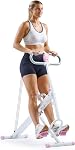 Sunny Health & Fitness Smart Row-N-Ride Squat Assist Trainer, Home Gym Foldable Training Machine for Arm, Glute & Leg Workout, with Exclusive SunnyFit App Connection, Optional in Colors