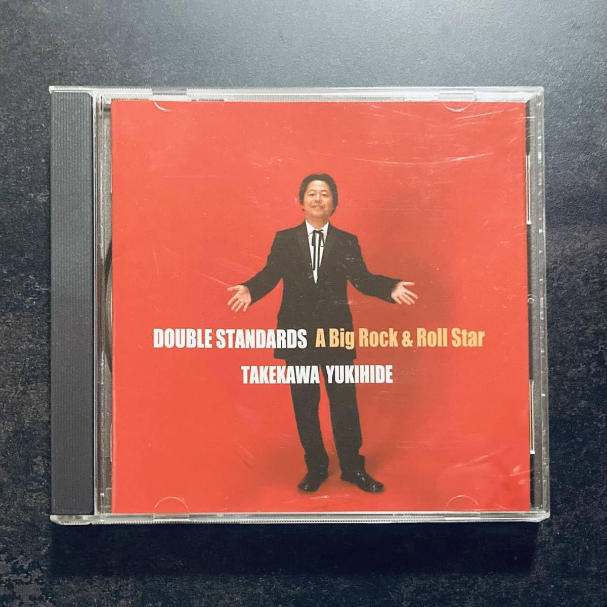 タケカワユキヒデ DOUBLE STANDARDS 赤 Amazon.co.jp: CDタケカワユキヒデ／Double Standards A Big Rock