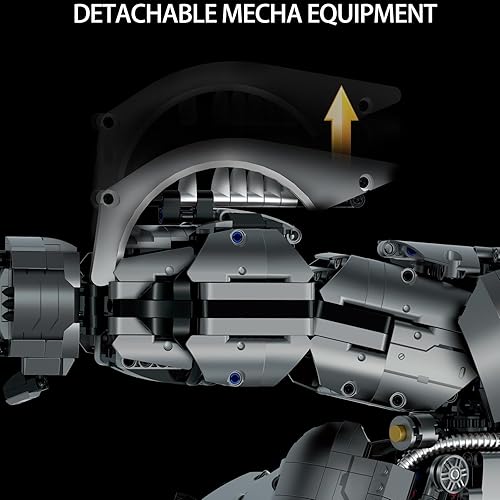 Miniatura 5 de JTBBOY Bloques de construcción de simios para adultos, kits de construcción de bestias transformadoras, Navidad, regalo para adultos, compatible con