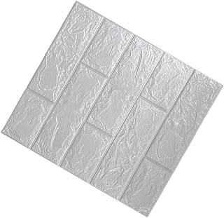 3D Brick Wall Sticker Self Adhesive Foam Panel for Living Room Waterproof Removable Wall Decal
