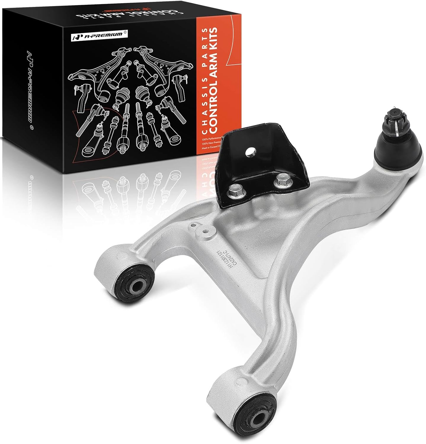 A-Premium Rear Left Upper Control Arm, with Ball Joint & Bushing, Compatible with Nissan Murano 2009-2014