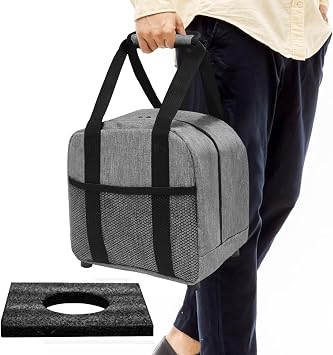 Bowling Ball Bag for 1 Ball Compact Stylish Easy Carry Bowling Tote