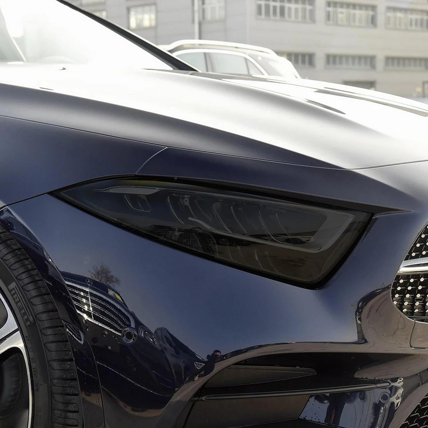 Car Headlight Protective Film Headlamp Restoration Transparent TPU Sticker，for Mercedes Benz CLS G GLC GLE 2020 GLS V Class AMG