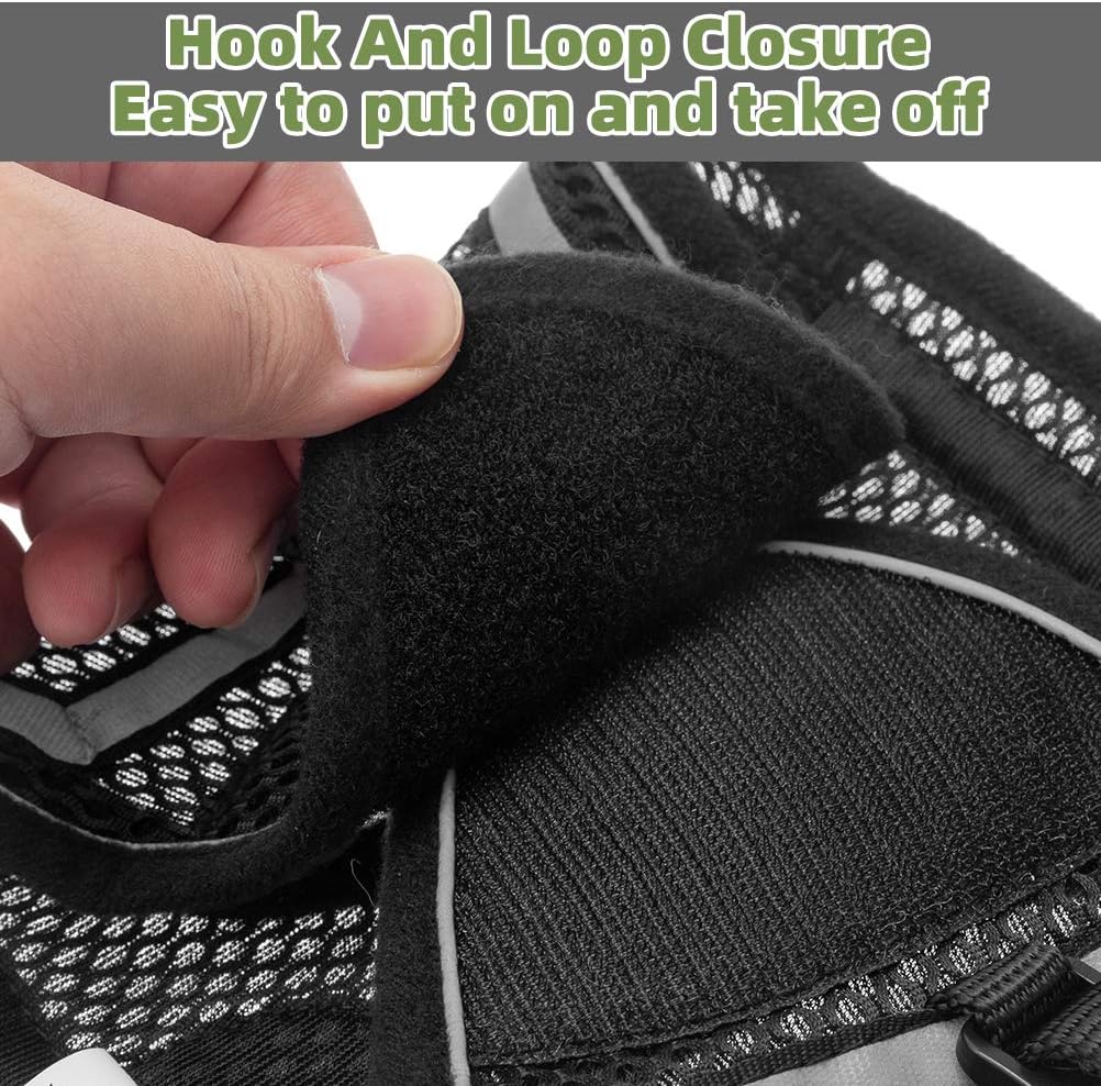 PUPTECK Breathable Cat Harness and Leash Set - Escape Proof Cat Vest Harness, Reflective Adjustable Soft Mesh Kitty Puppy Harness, Easy Control for Outdoor Walking
