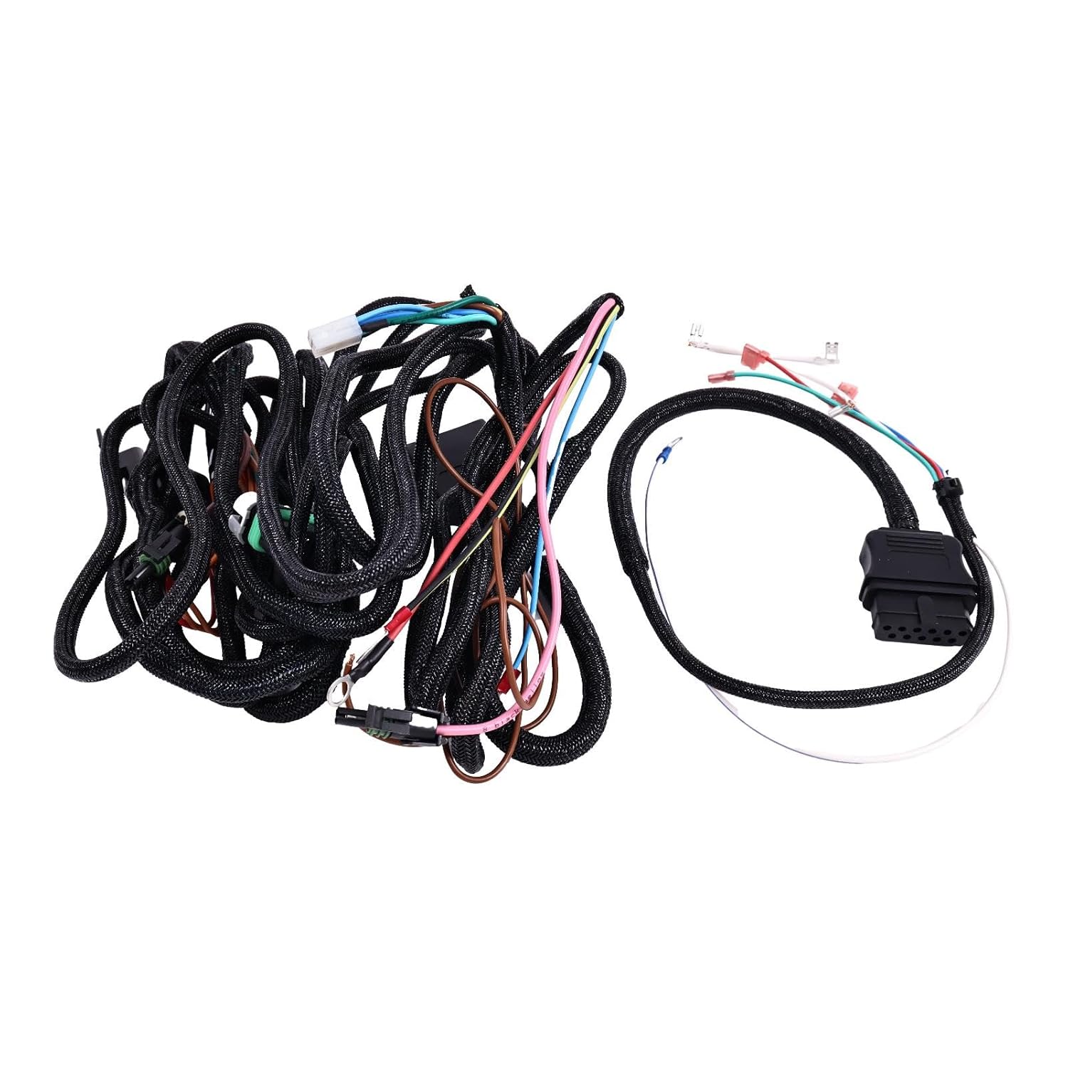 3 Pin Plow & Truck Side Wire Harness 26359 26345 Compatible with Western Fisher Snow Plow Ultra Mount