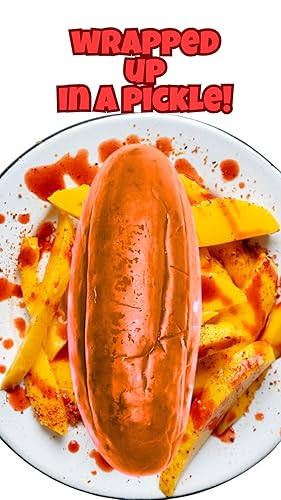 Miniatura 7 de Encurtidos de frambuesa azul en una bolsa (paquete de 3) pepinillo azul Raz como se ve en los artículos de tendencia Tiktok. Se utiliza en el kit