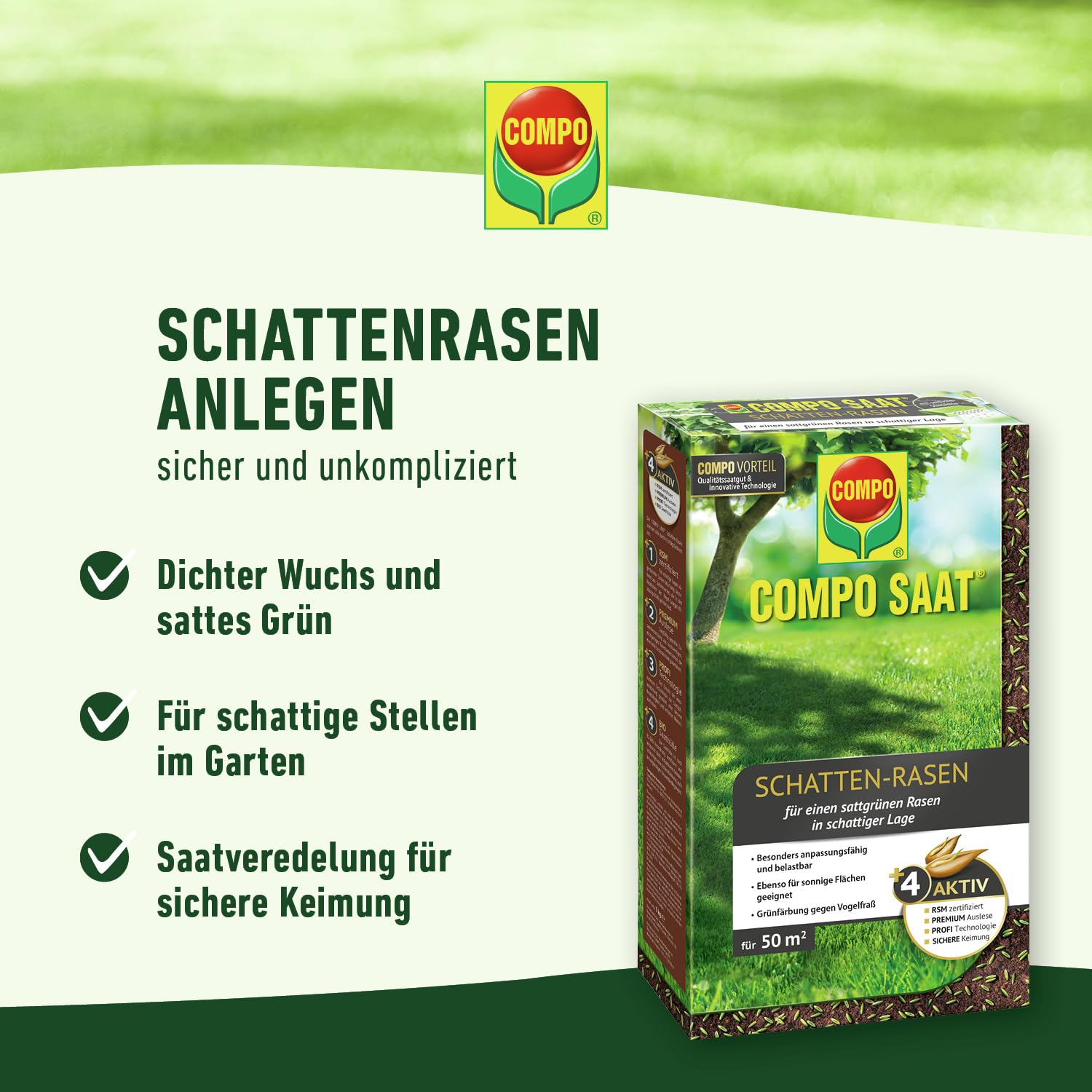 Compo SAAT Schattenrasen 1 kg