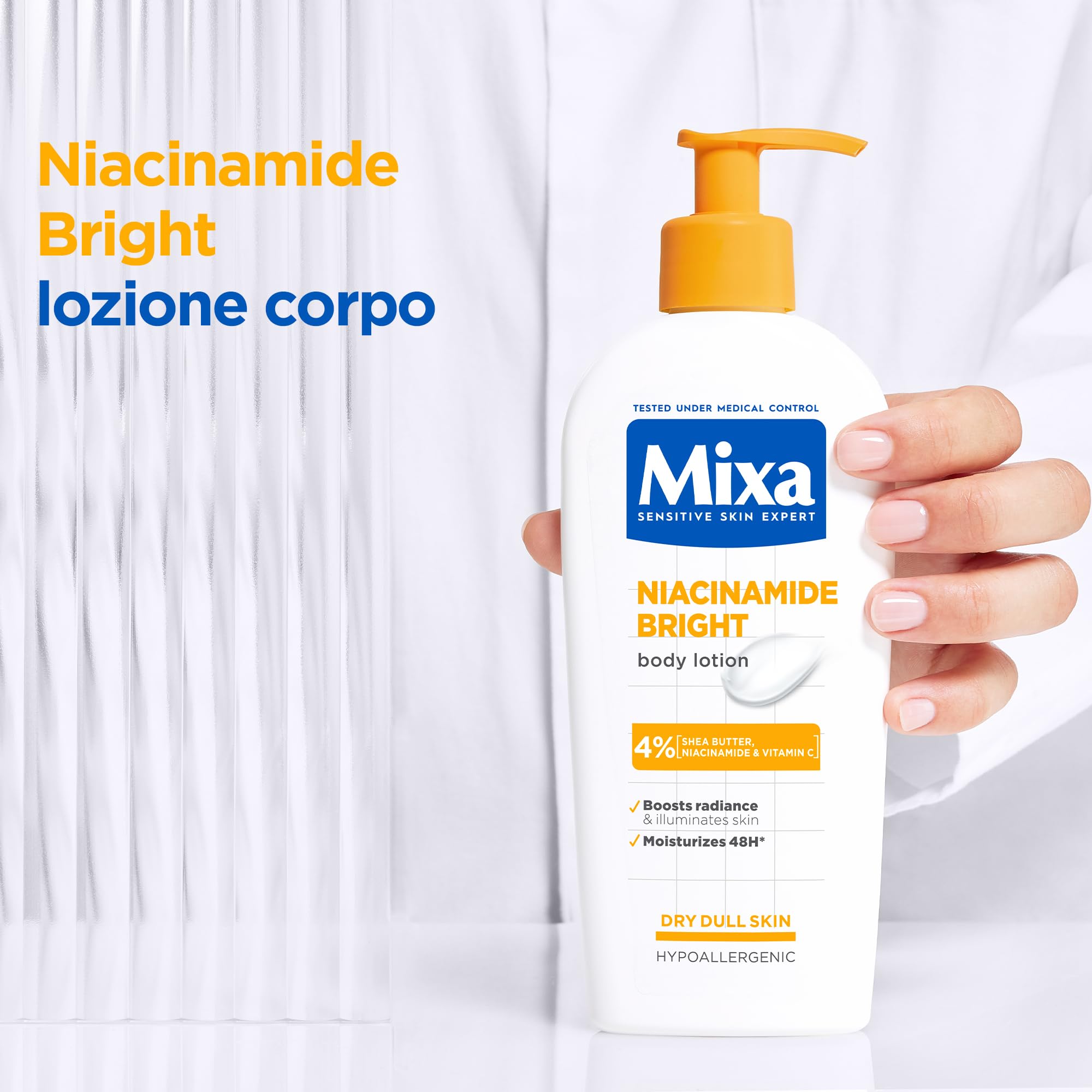 Mixa Niacinamide Bright Lozione corpo 250 ml
