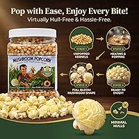 Vista 3 de Princeton Popcorn Signature Easy Pop™ Mushroom Popcorn Kernels – New 2026 Ultra-Premium Variety, Pops Large & Round, Easy-Popping with Fewer Hulls