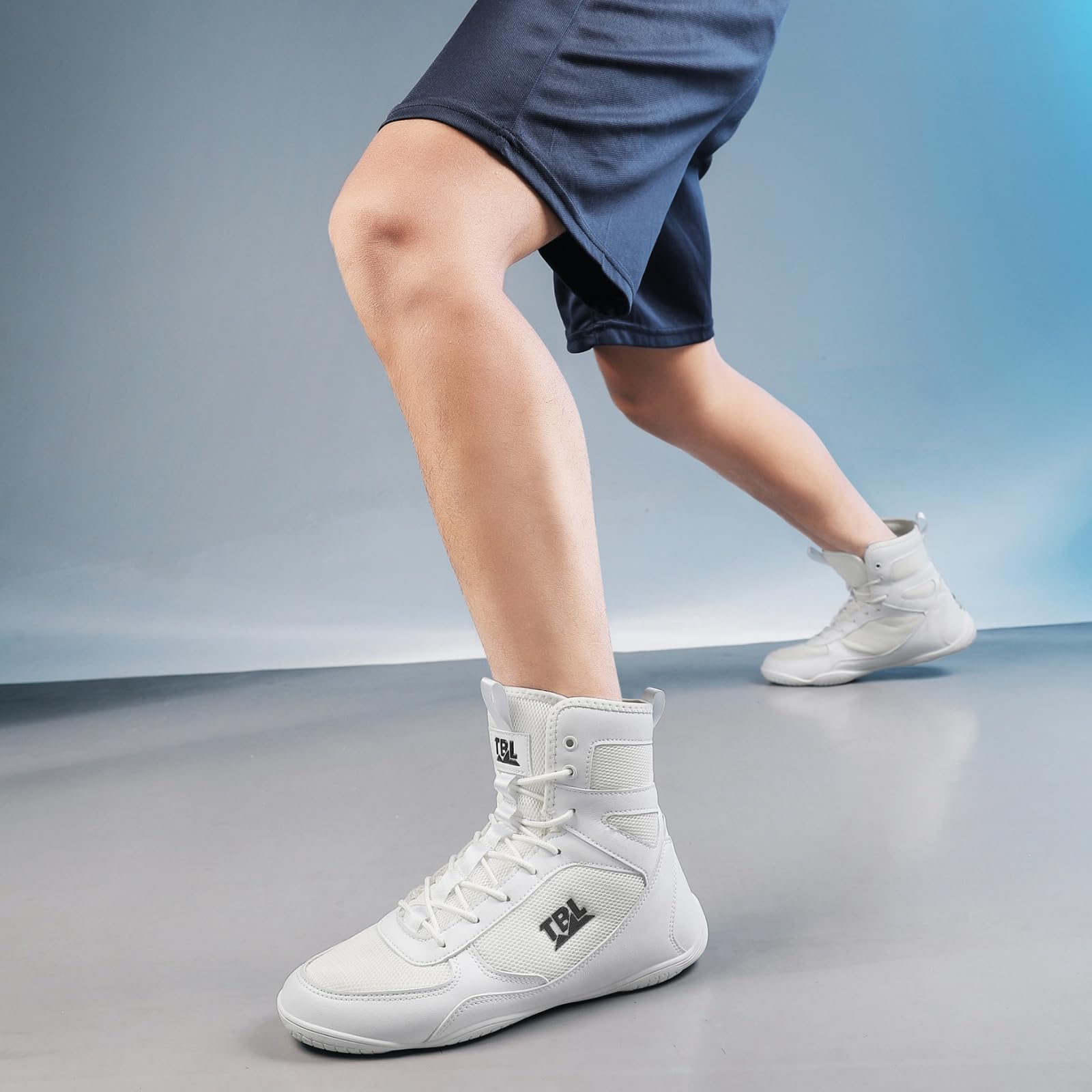 Chaussures Lutte pour Hommes Chaussures Boxe Fitness Powerlifting