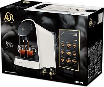 Philips Barista Cafetera Compatible con Cápsula Individual o Doble depósito 1 L6