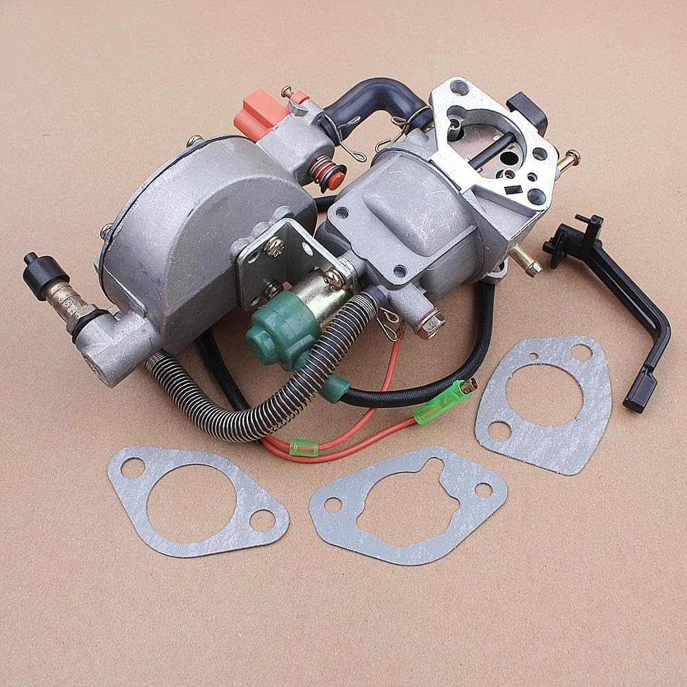 Części do kosiarek Generator gaźnika z podwójnym paliwem konwersja LPG dla Honda GX360 GX390 GX420 188F 190F Auto Choke Generator części silnika Wytrzymały
