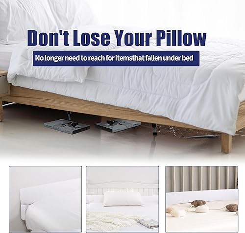 Vista 7 de HOMBYS - Almohada de cuña cabecero para cama con hueco, relleno de hueco plegable tamaño Queen, relleno de hueco de colchón, almohada multifuncional