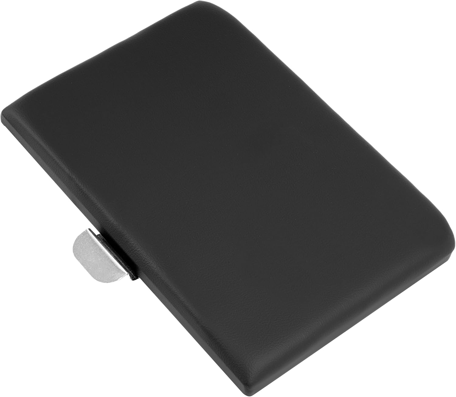 Center Console Lid Compatible with 1999-2010 Ford F-250 F-350 Super Duty Plastic & Aluminium Powder Coated Black